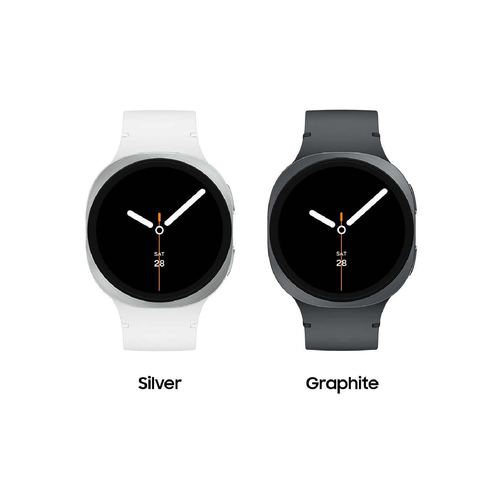 Samsung Galaxy Watch 8 (2025) 44mm Bluetooth Smartwatch, Cushion Design, Fitness Tracker, Sleep Coaching, Running Coach, Energy Score, Heart Rate Tracking, Graphite [US Version, 2 Yr Warranty]