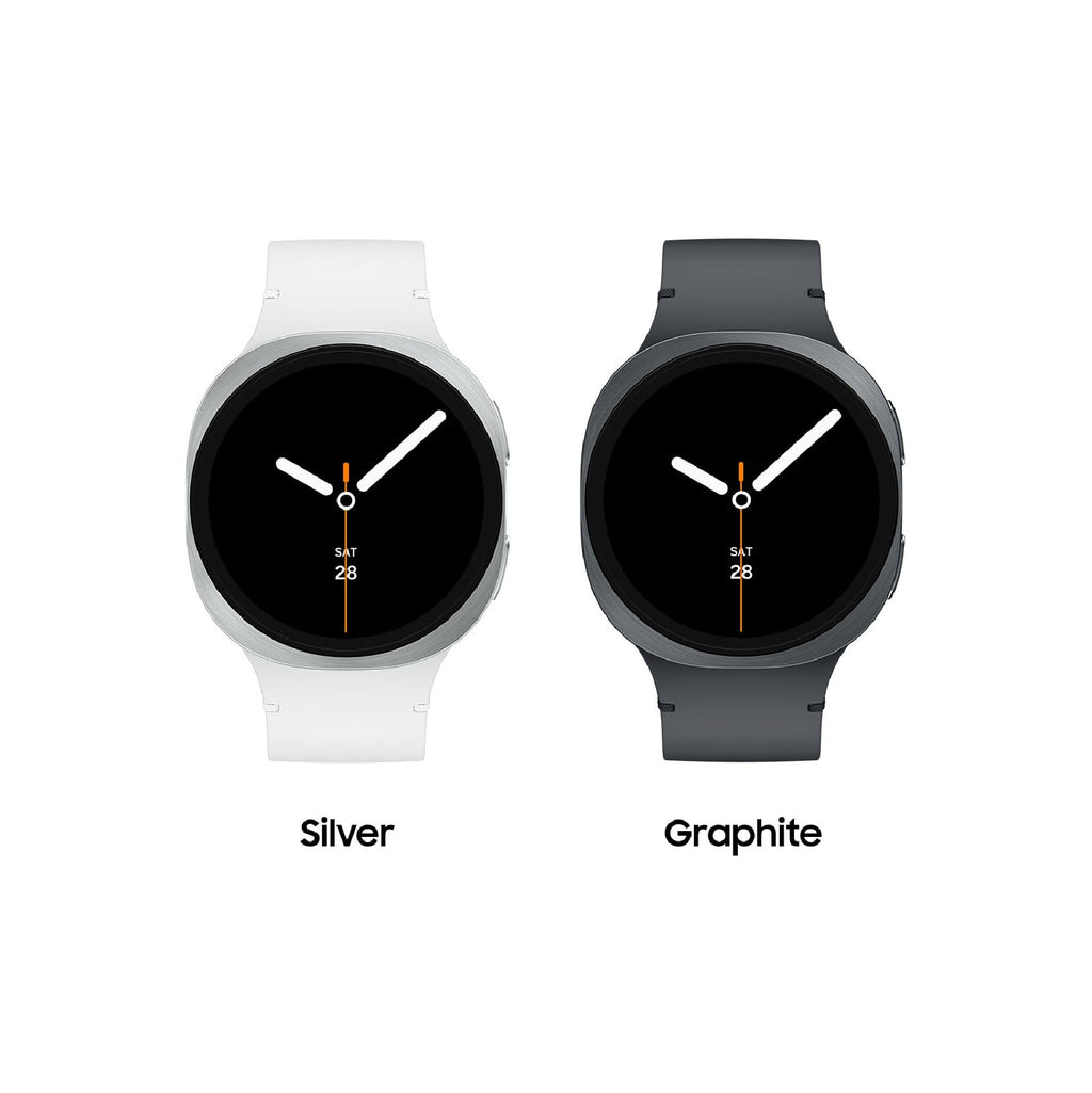 Samsung Galaxy Watch 8 (2025) 44mm Bluetooth Smartwatch, Cushion Design, Fitness Tracker, Sleep Coaching, Running Coach, Energy Score, Heart Rate Tracking, Graphite [US Version, 2 Yr Warranty]