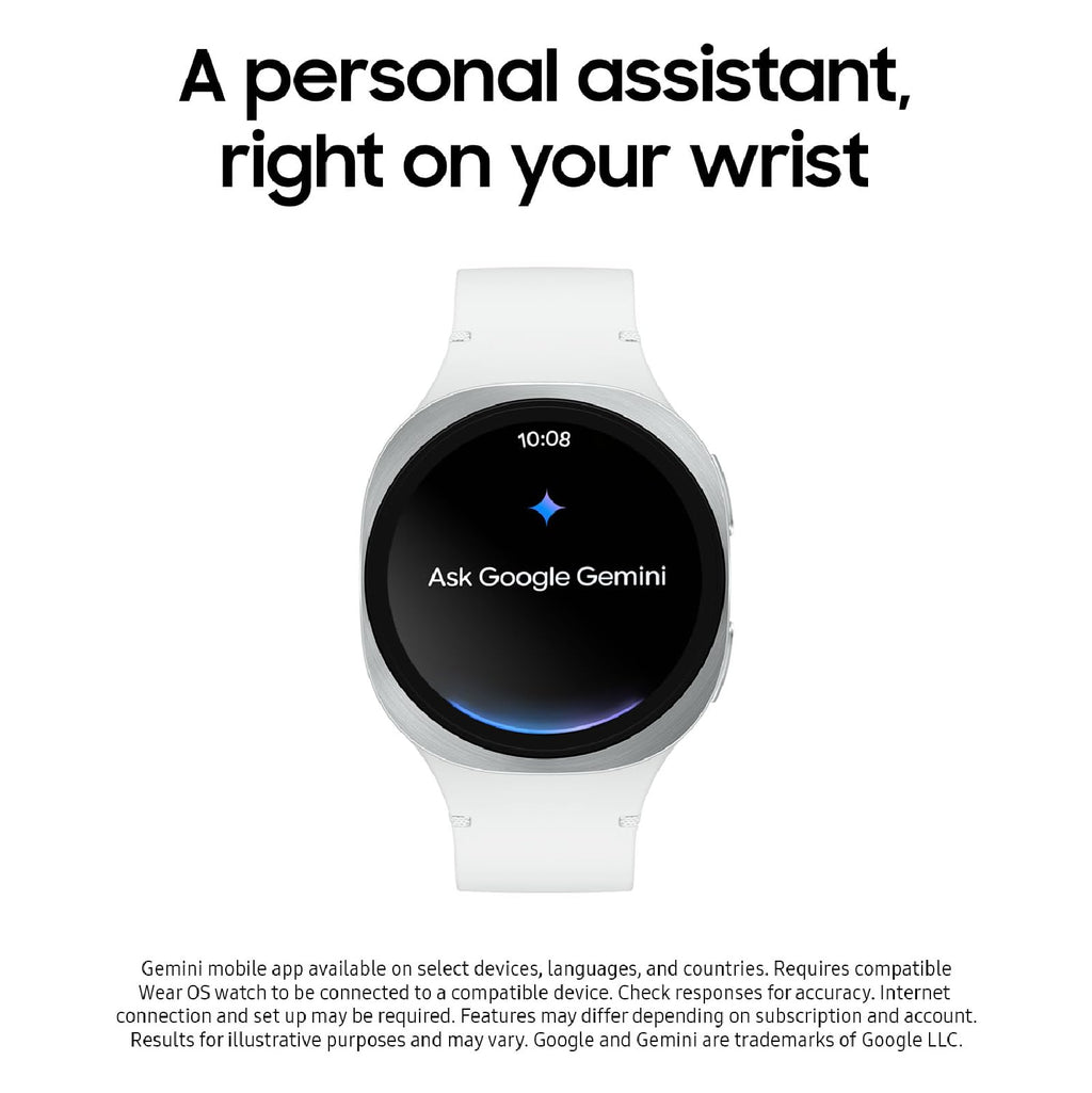 Samsung Galaxy Watch 8 (2025) 44mm Bluetooth Smartwatch, Cushion Design, Fitness Tracker, Sleep Coaching, Running Coach, Energy Score, Heart Rate Tracking, Graphite [US Version, 2 Yr Warranty]