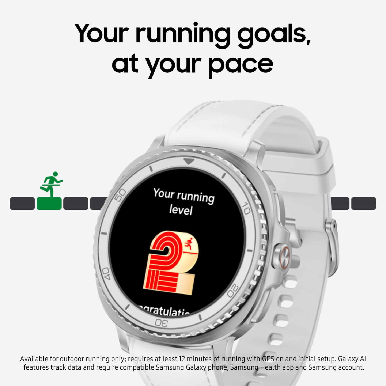 Samsung Galaxy Watch 8 (2025) 44mm Bluetooth Smartwatch, Cushion Design, Fitness Tracker, Sleep Coaching, Running Coach, Energy Score, Heart Rate Tracking, Graphite [US Version, 2 Yr Warranty]