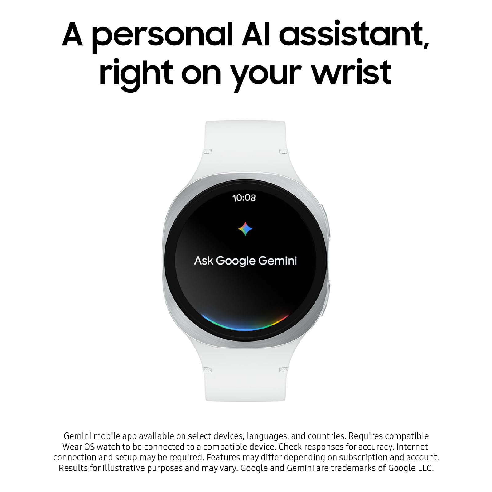 Samsung Galaxy Watch 8 (2025) 44mm Bluetooth Smartwatch, Cushion Design, Fitness Tracker, Sleep Coaching, Running Coach, Energy Score, Heart Rate Tracking, Graphite [US Version, 2 Yr Warranty]