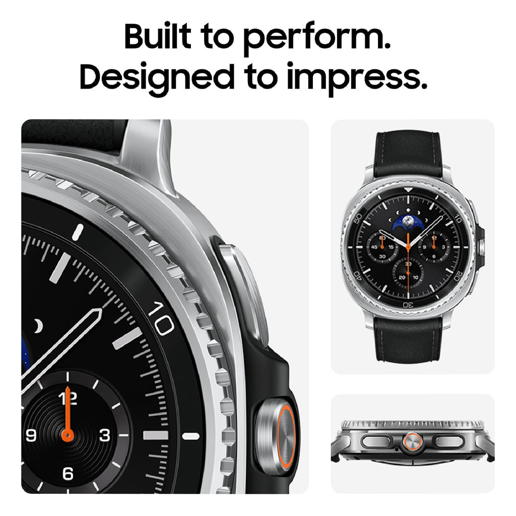 Samsung Galaxy Watch 8 (2025) 44mm Bluetooth Smartwatch, Cushion Design, Fitness Tracker, Sleep Coaching, Running Coach, Energy Score, Heart Rate Tracking, Graphite [US Version, 2 Yr Warranty]